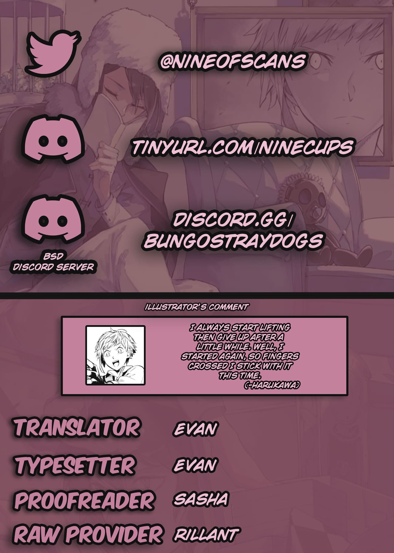 Bungou Stray Dogs, Chapter 114.5 image 01